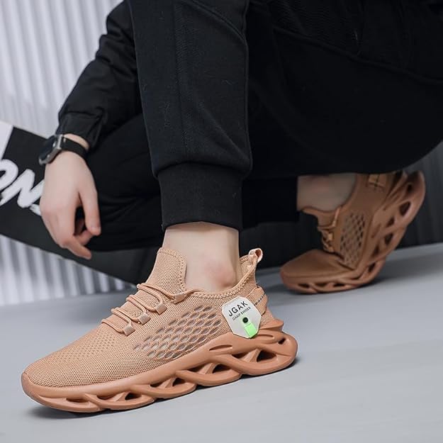 Image of Mens Running Walking Tennis Shoes Mens Casual Fashion Gym Hiking Shoes for Men Sneakers Work Breathable Comfortable Lightweight