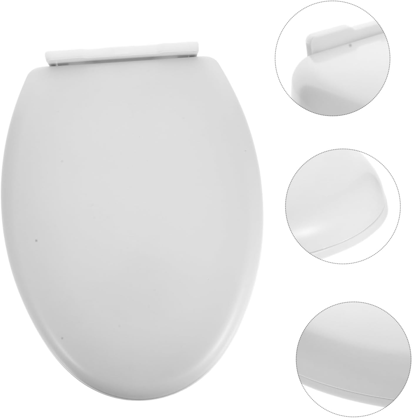 KALLORY Thickened Toilet Seat Cover and Easy to Install Bathroom Accessory Fits Toilets Comfortable and Simple to Clean