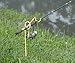 RITE-HITE Bank Fishing Single-Rod Holder - Holds Your Fishing Rod & Reel at the Optimum Angle, Great for Fishing on Lakes and Streams