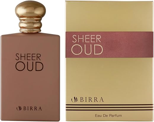 Birra Sheer Oud Men EDP (50ml) | Long-Lasting Fragrance | Sensual &amp; Intense Aroma | Premium Gift Option | Imported From Du...