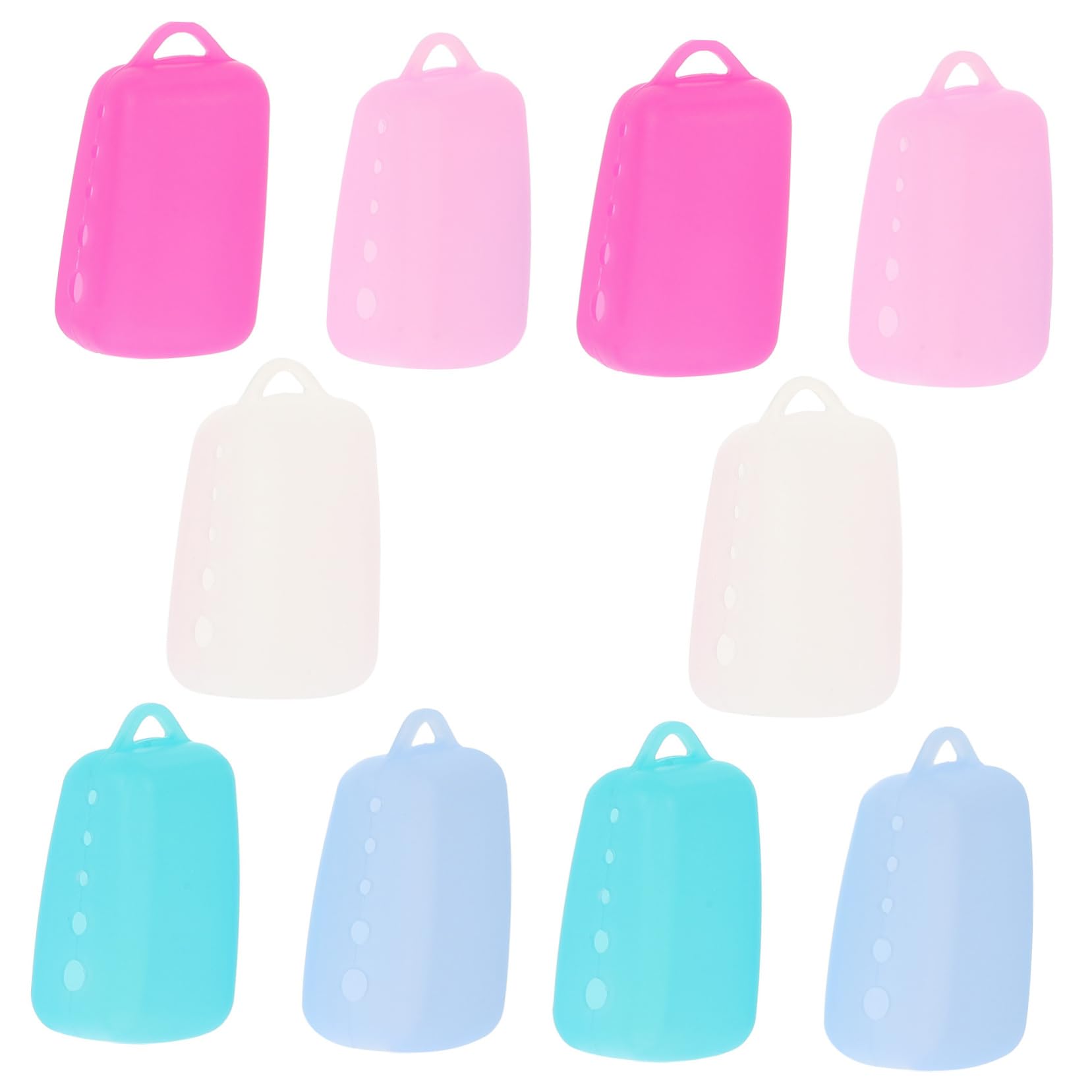 Mobestech 50piezas Cubiertas De Cepillos De Dientes De Alimenticio Protector De Viaje Accesorios Portátiles para Camping y Negocios Funda para Mantener Limpios Los Cabeceros De Cepillo
