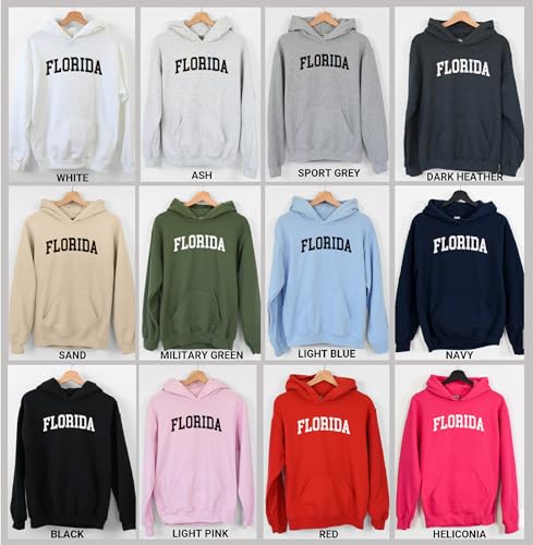 NACRE APPAREL Florida Sweatshirt Cute Summer Florida Beach Hoodie2