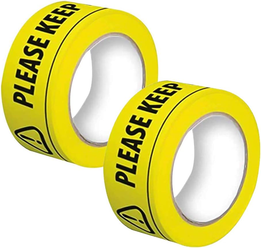 2 Rollen Markierungsband - Bodenband Für Sportplätze & Turnhallen 3cm Breit