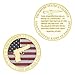 The Second Amendment Souvenir The Right to Keep and Bear Arms Gun Coin Cold Plated Challenge Coins for Collection