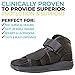 BraceAbility Closed Toe Medical Walking Shoe - Lightweight Broken Toe Cast Boot, Fractured Foot Brace for Metatarsal Stress Fracture, Post-op Bunion, Hammertoe Surgery Recovery - For Men or Women (L)