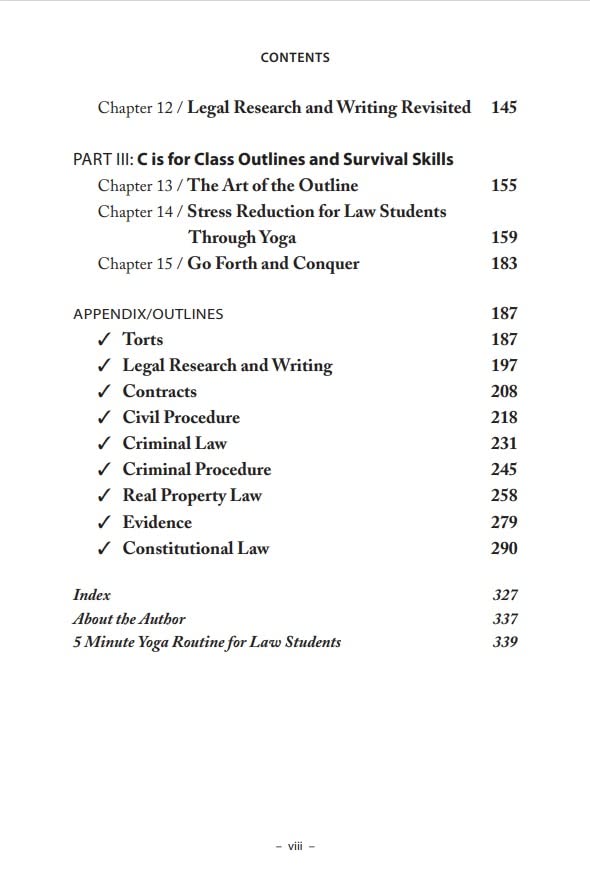The ABCs of Law School: Diary of a First Year Law Student - Image 4