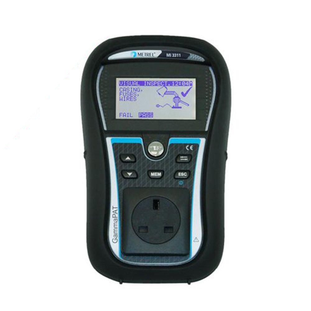 Metrel MI3311 GammaPAT Pro - LCD, Portable Appliance (PAT) Tester