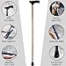 DMI Designer Folding Cane, Walking Cane, Foldable Cane for Men, Walking Cane for Women, Canes for Seniors, Adjustable Cane, Ergonomic Wood Handle Cane, Supports up to 250 Pounds, Floral