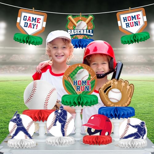 Décoration baseball centre de table stable et réutilisable - 6