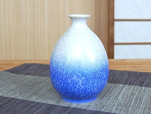 Amazon.co.jp: 【有田焼】真右エ門窯 藍染水滴 半酒器セット（馬場真右