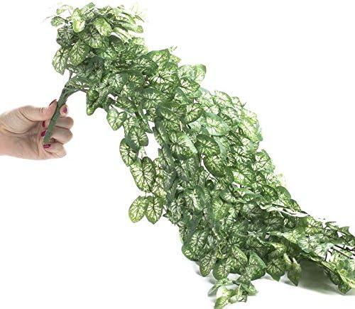 Miniatura 2 de Factory Direct Craft Arbusto de hiedra artificial abigarrado para decoración del hogar y exhibición