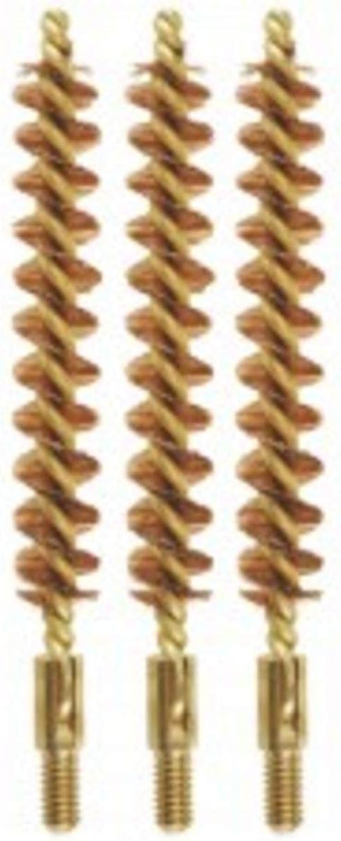 Tipton Best Gun Bore Brush 3-Pack with High-Quality .22 Caliber Bronze Bristles for Removing Fouling and Residue in Barrel