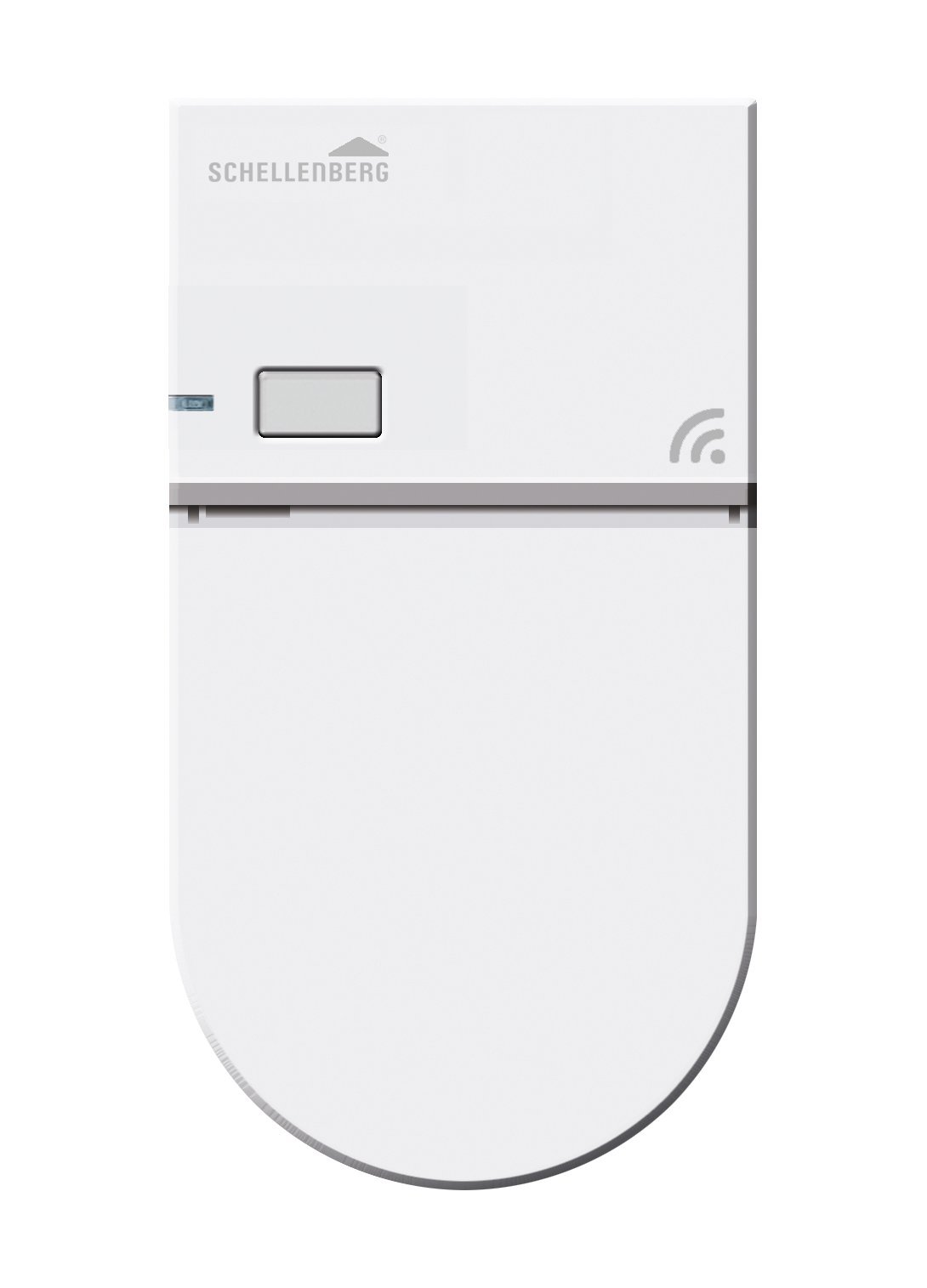 Schellenberg 20034 - Presa radio Smart Home per esterni, colore: Bianco
