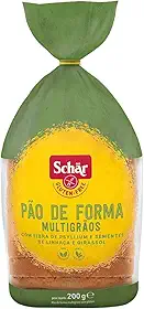 Pão de forma multigrãos sem Glúten sem lactose Schär
