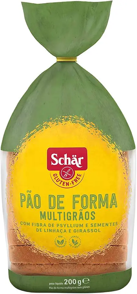 Pão de forma multigrãos sem Glúten sem lactose Schär