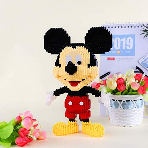 RSVT Disney Mickey Mouse Diamant Bausteine, Micro Backsteinfiguren Spielzeug (1831 Stücke) – Bild 4