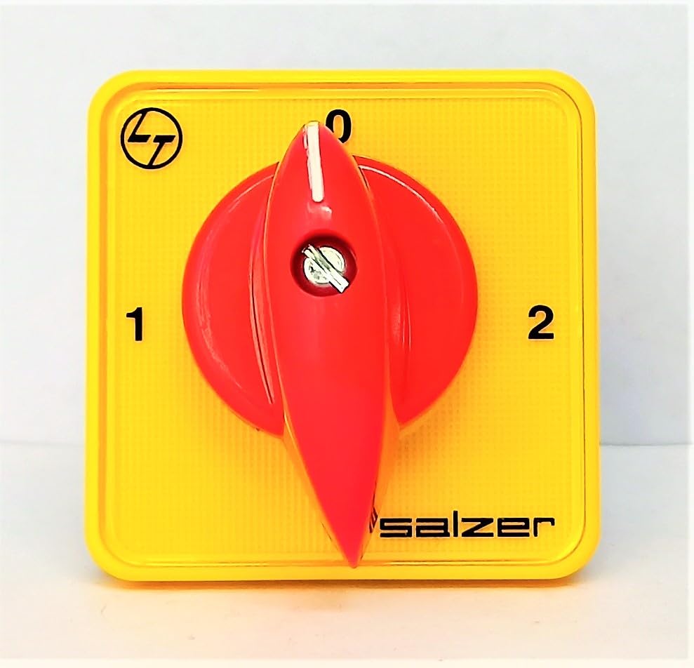 Salzer(L&T) 61151 6A 1Pole 2Way S6 6A Cam Operated Rotary Switch