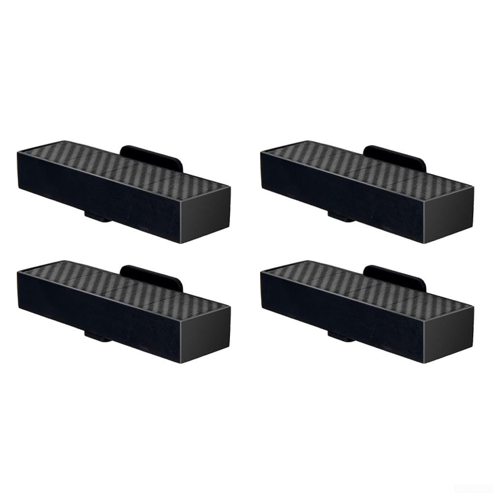 Solar-Deck, Solar-LED-Wandleuchten, IP65, wasserdicht, Solar-Wandlampe mit Bewegungsmelder für Garten, Hof, 118 x 33 x 20 mm (weißes Licht), 4 Stück