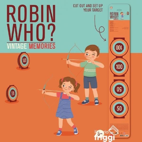 "ROBIN WHO?" - FRECCE E ARCO IN LEGNO