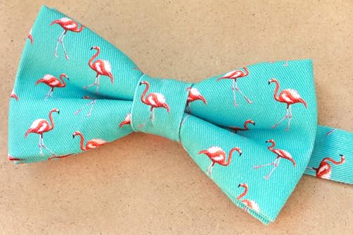 Image of OCIA Cute Pattern Pre-tied Bow Tie Adjustable Bowties for Adult & Children