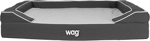 Sealy Lux - Cama ortopédica de cuatro capas con gel de enfriamiento para perro L Gris moderno Sealy Lux - Cama ortopédica de cuatro capas con gel de enfriamiento para perro L Gris moderno