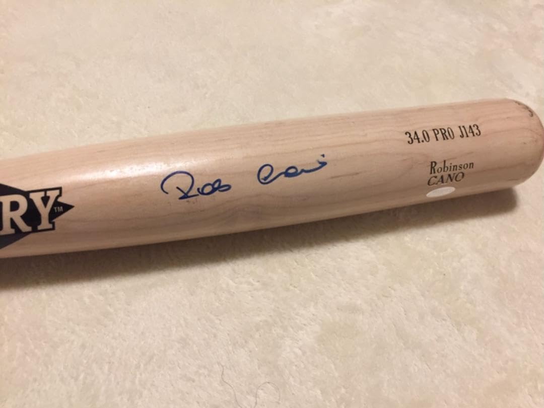 Amazon.co.jp: Robinson Cano 実使用モデル サイン入りバット