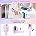 Travel Steamer Iron for Clothes, 1000W Handheld Portable Steamer, 10s Fast Heating Up 180° Rotary Small Size Garment Steamer Iron, Mini Steam Iron for Home, Dorm, Travel Essentials