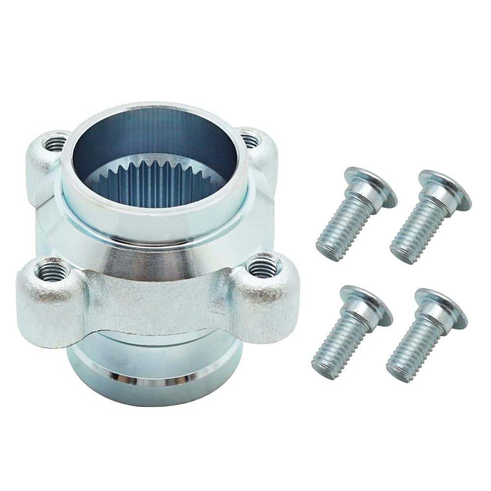 Cubo de disco de freno trasero con brida y tornillos para Yama-ha Raptor | para Yama-ha Raptor 700 / 700R 2006-2022 YFZ450 2006-2013