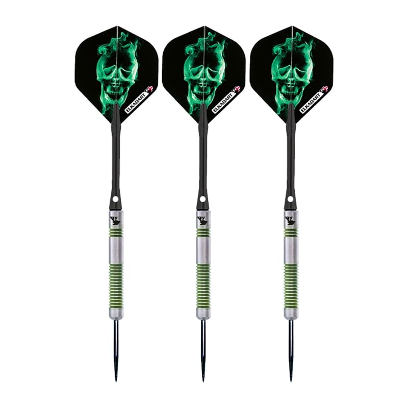 Elkadart Supernatural Nickel Tungsten Darts Set - 24G : Amazon.co