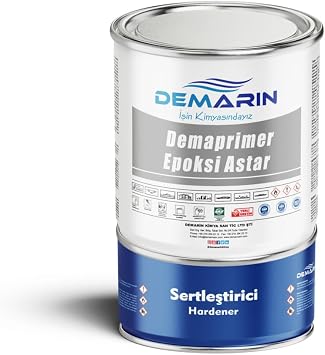 Demaprimer Epoksi Astar Beyaz 1 Kg,Beyaz