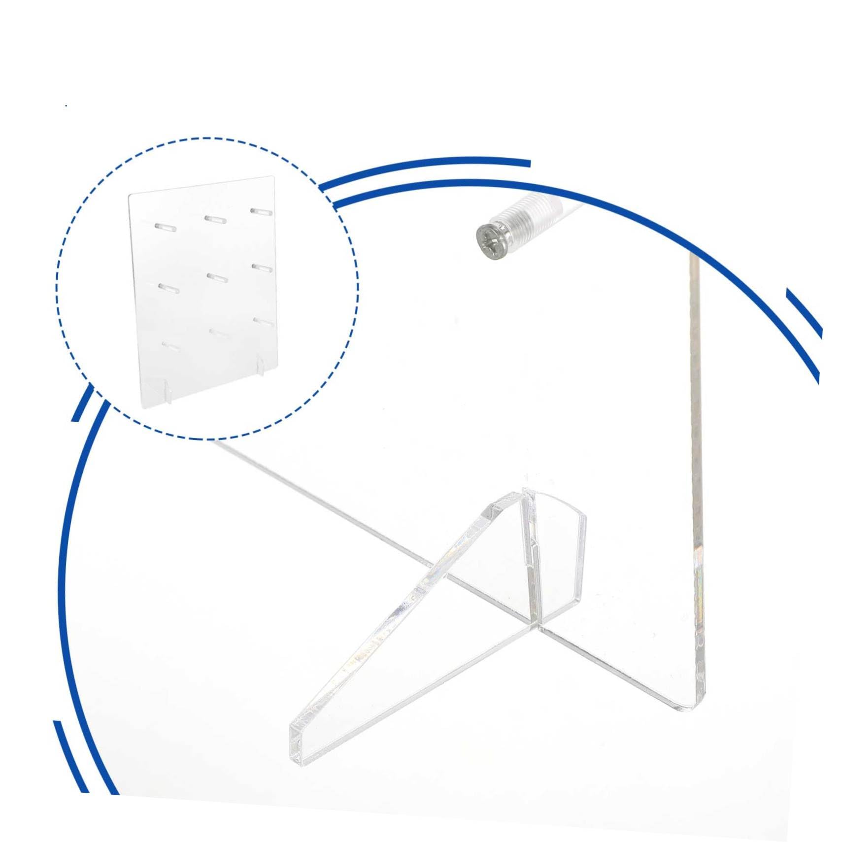 ABOOFAN 1 Pieza Soporte Acrílico para Donuts Exhibidor Transparente para Fiestas Bodas y Celebraciones para Decoración de Pasteles y Dulces
