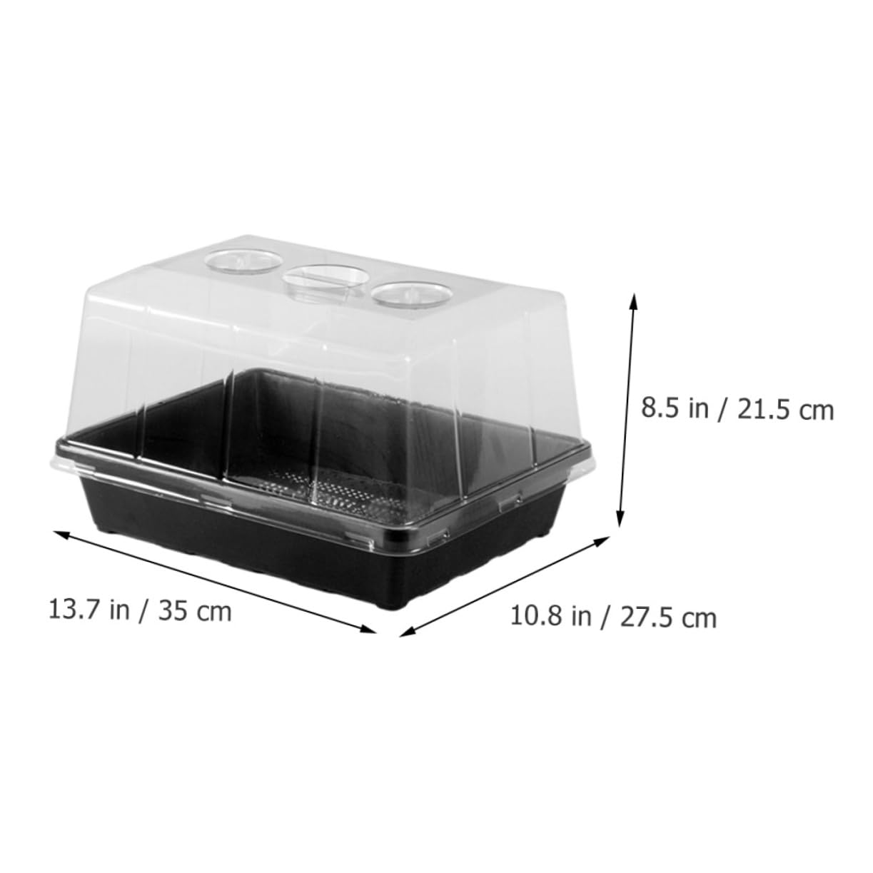 Plateau de Germination Modèle 5 1 Set en Plastique pour Semis et Plantes