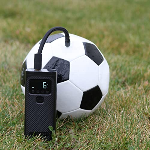 Limitless Airpro 150 Psi Portable Air Compressor Pump With Digital Display, 4,000Mah Power Bank, Led Flashlight, Auto Shut-Off & Adapters For Car/Bike Tires, Sports Balls, And Pool Inflatables #TOP6