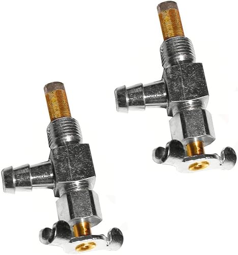 MaxLLTo Paquete de 2 válvulas de combustible de repuesto para Bolens para Troy-Bilt 1703896 1718029 para modelos Toro 304-71 para Tecumseh 27689
