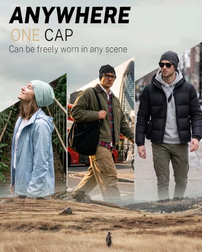 GXCROR Lightweight,Running Skull Cap for Men Women,Breathable Beanie Hat | Quick Drying,Stretch Fit,Skin Friendly,Sweat Absorption,Under Helmet,Cycling,Hiking,Outdoor Work,Machine Washable - image 5