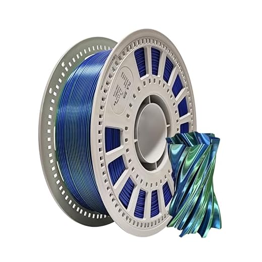 SHIMMERFIL Silk PLA Filament 1.75mm, Tri-Color Gradient with Jewelry Gloss Finish, ±0.03mm Accuracy,Rainbow tri Color pla Filament, Tangle-Free Spool | 1KG (2.2 Lbs)
