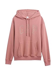 GAP Women's Logo Hoodie Hooded Pull-on Sweatshirt