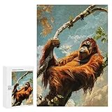 【Une pièce mémorable】 : faites plaisir et défiez votre famille et vos amis en reconstituant cet incroyable puzzle de Monkey 300 PCS. Ramenez à la maison des heures de plaisir et de divertissement que tout le monde appréciera.
