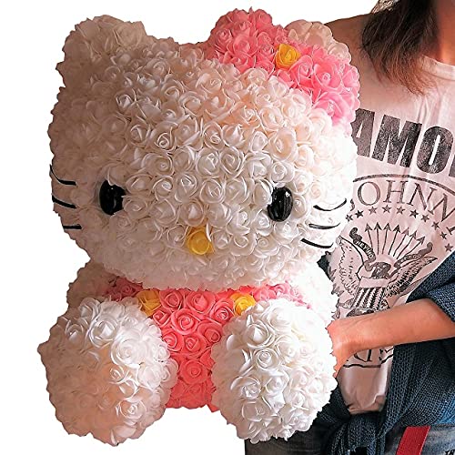 Amazon｜プロポーズ 彼女 キティ ミニローズ 花束風ギフト