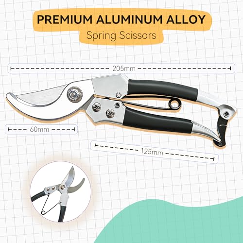 Image of Goat Hoof Trimmers & Farrier Shears, Hoof Trimmers for Goats and Sheep, Multi-Purpose Goat Hoof TrimmerShear Garden Wire Pipe Cutting Tool-Curved Blade