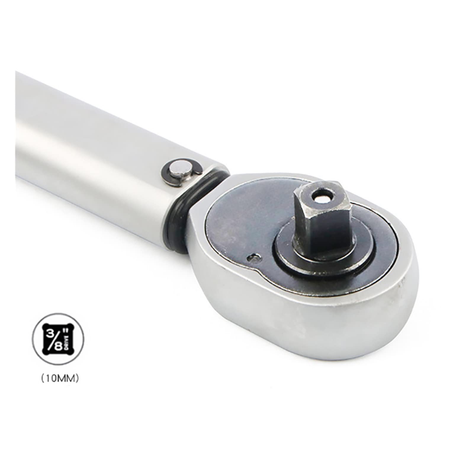 Klucz dynamometryczny, Torque Rower Kluczowy 3/8 Drive Square 19-110 N.M Dwuosobowy precyzyjny Szybkozłącze Wyłącznik Ratchet Repair Spanner Narzędzia ręczne