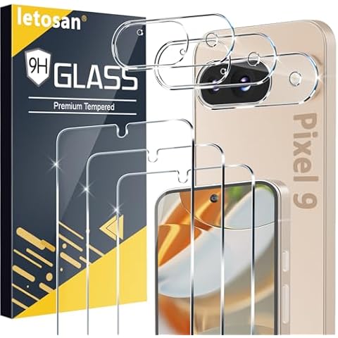 letosan Google Pixel 9 Screen Protector Cover