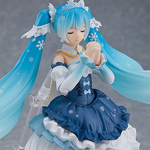 Character Vocal Series 01: Hatsune Miku Snow Princess Version 1: 7 Scale Pvc Figure,Multicolor, #TOP21