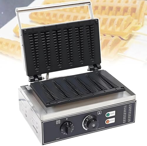 1550W/1750W Electric Waffle Maker - Holds 4 or 6 Waffle Makers wi...