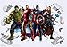 Produktbild Die Avengers Superhelden 3d Gebrochene Wandaufkleber Hulk Iron Man Poster Wandbild Kinderzimmer Dekoration Vinyl Anime Tapete