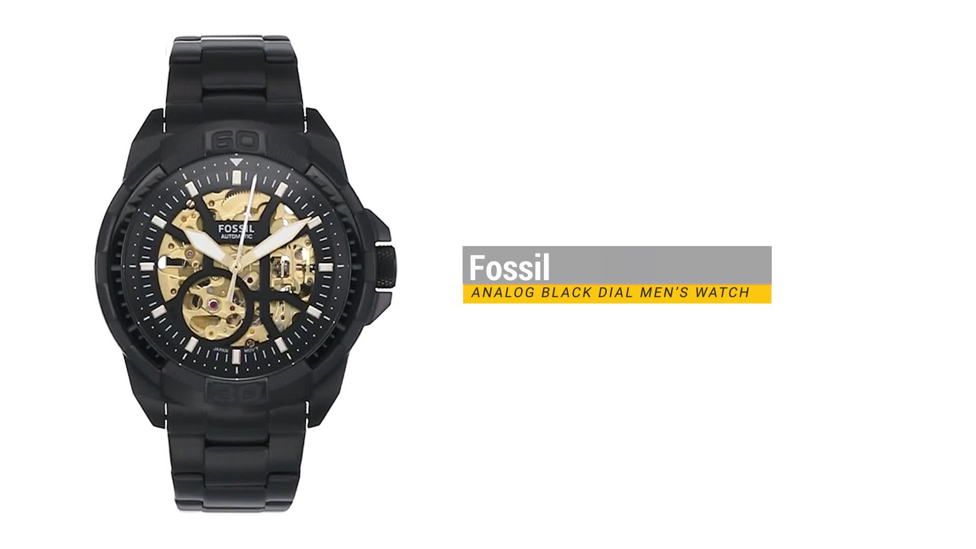 Fossil Bronson Analog Men's Watch ME3217