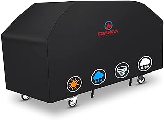 Comnova BBQ Cover for Blackstone Griddle 36 Inch - 600D Flat Top Griddle Grill Cover for Blackstone 4 Burner Griddle Heavy Duty & Waterproof, Outdoor 36" Griddle Cover for Blackstone 1554, 1825 and More