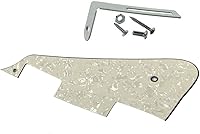 Vista 12 de KAISH Golpeador de guitarra Abalone Pearl LP con soporte negro para Epiphone Les Paul