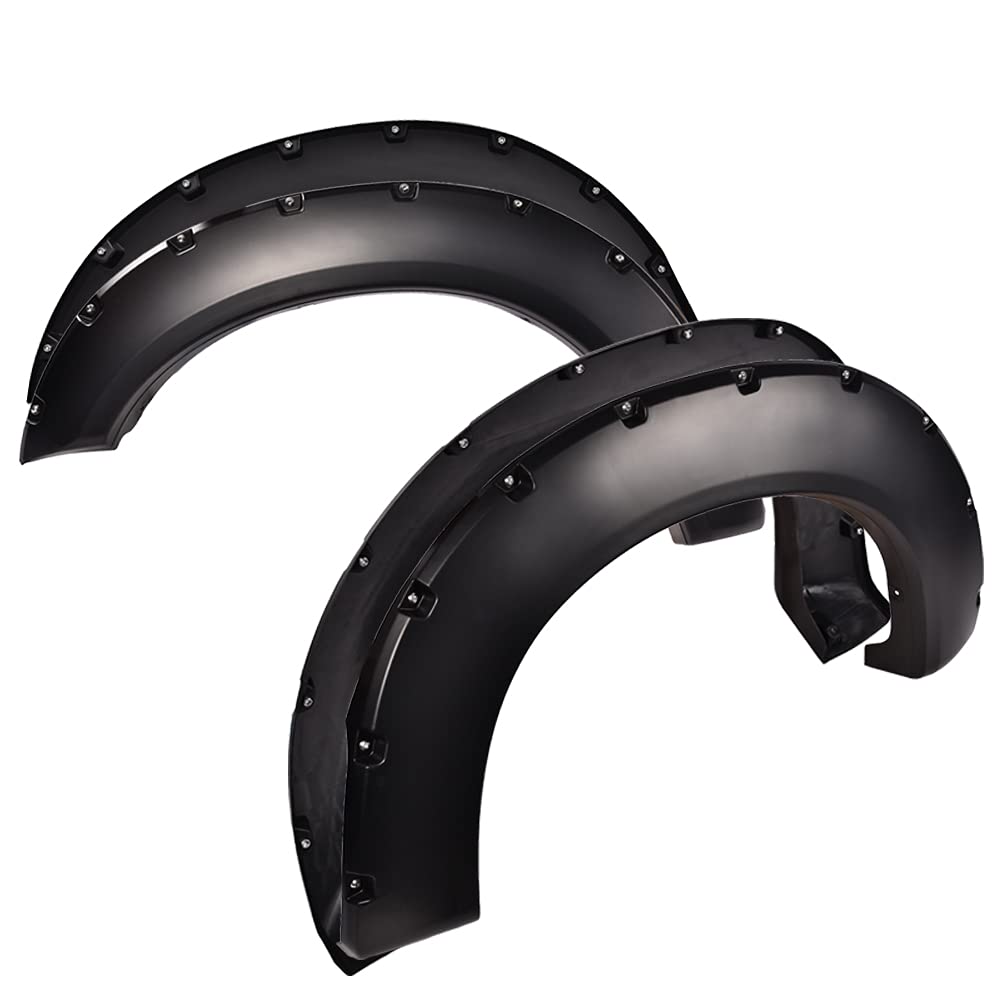 DOTCOM Fender Flares Fit Ford F250 F350 Super Duty 2011-2016 Styleside