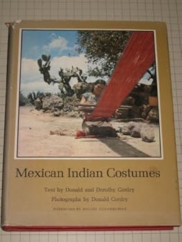 Hardcover Mexican Indian Costumes Book